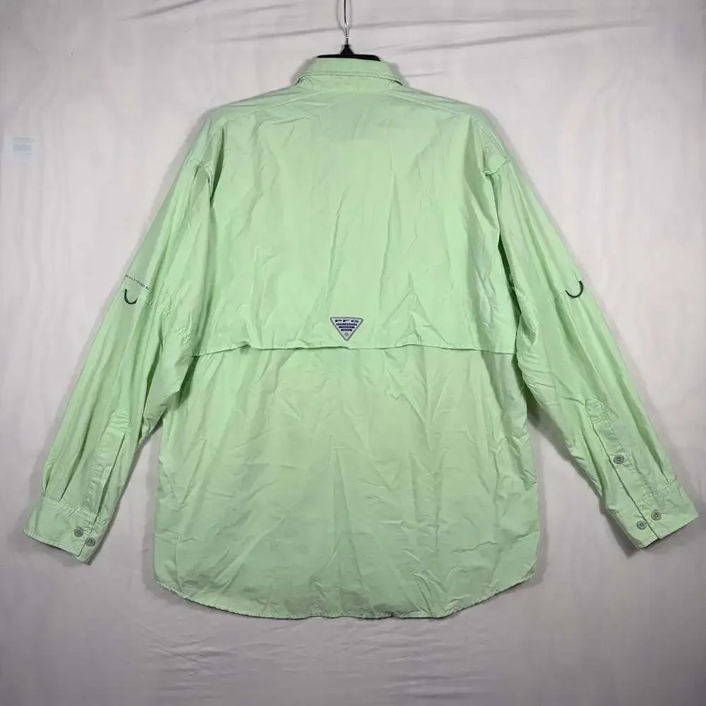 Columbia PFG Performance Fishing Gear Long Sleeve Button